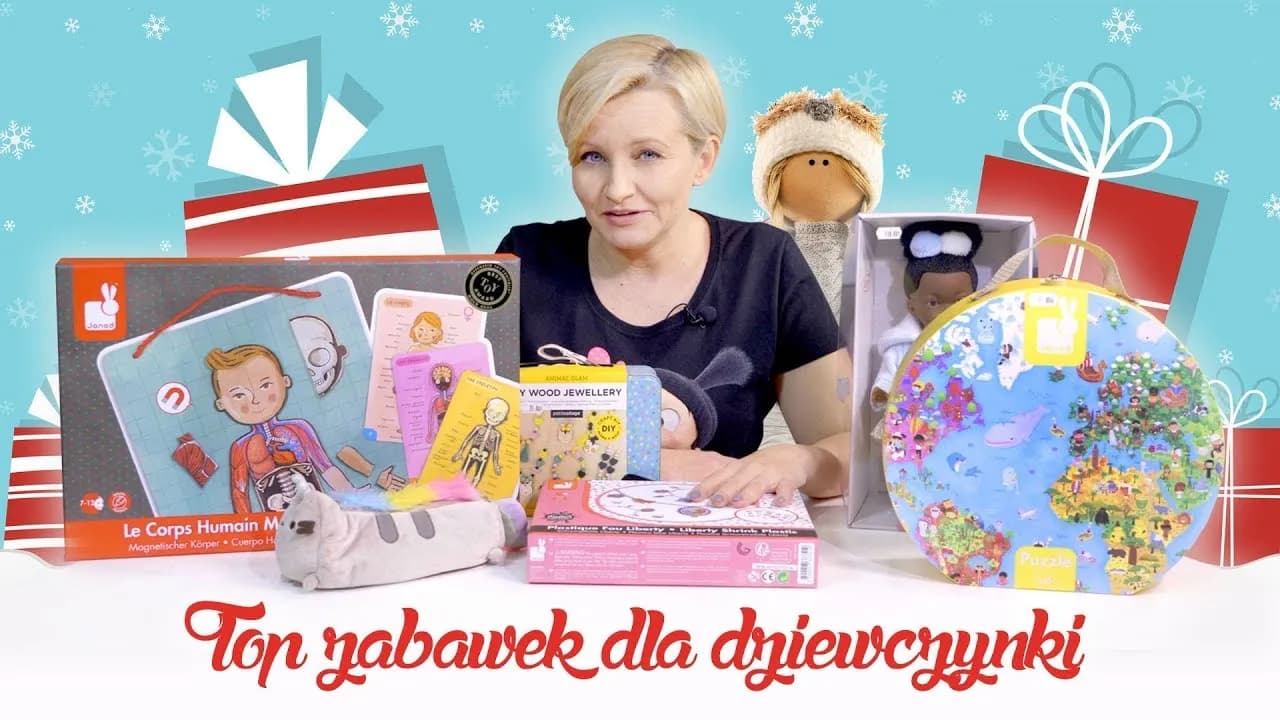 Magiczne prezenty pod choinkę dla 3-letniej dziewczynki. Sprawdź, co ją zachwyci!