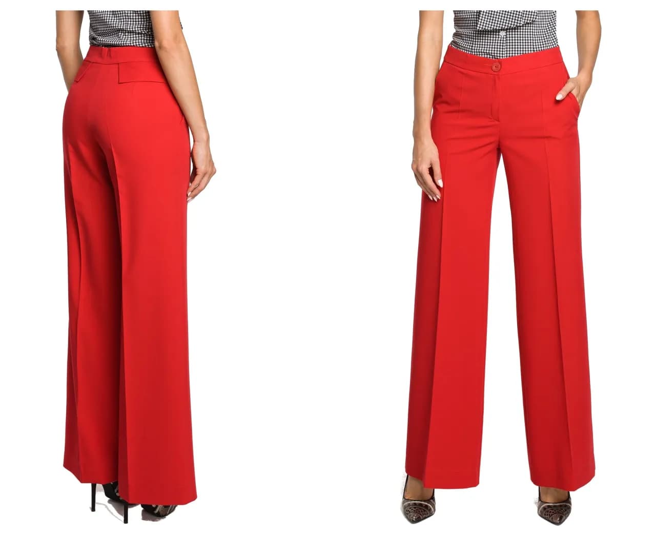 Eleganckie spodnie damskie na kant: profesjonalny styl bez wpadek