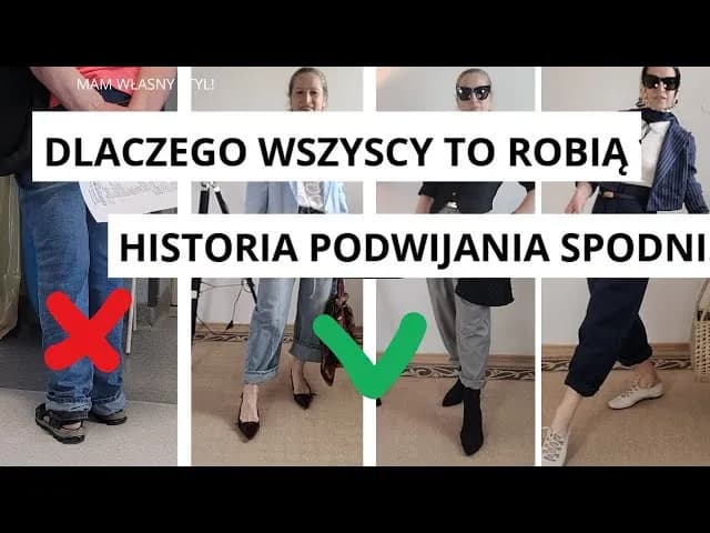 Podwijane spodnie: modowy hit czy wpadka? Sprawdź, jak je nosić z klasą